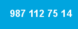987 112 75 14